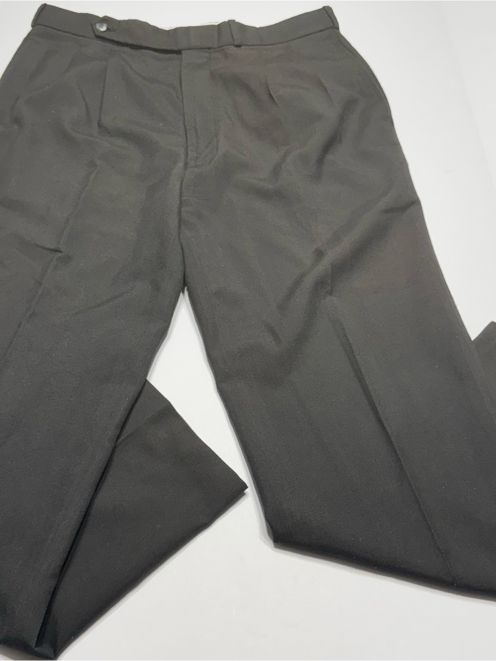 Levi's Men's Black Dress Pants - Pleated Front